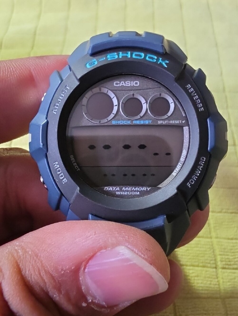 Vintage Casio G-Shock G-3010F-2AV Bue - Tested & Works Great - Picture 11 of 12